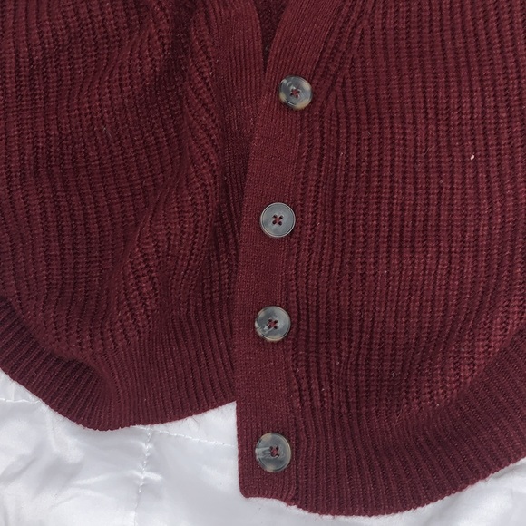 Streetwear society red cardigan button up - Picture 3 of 3